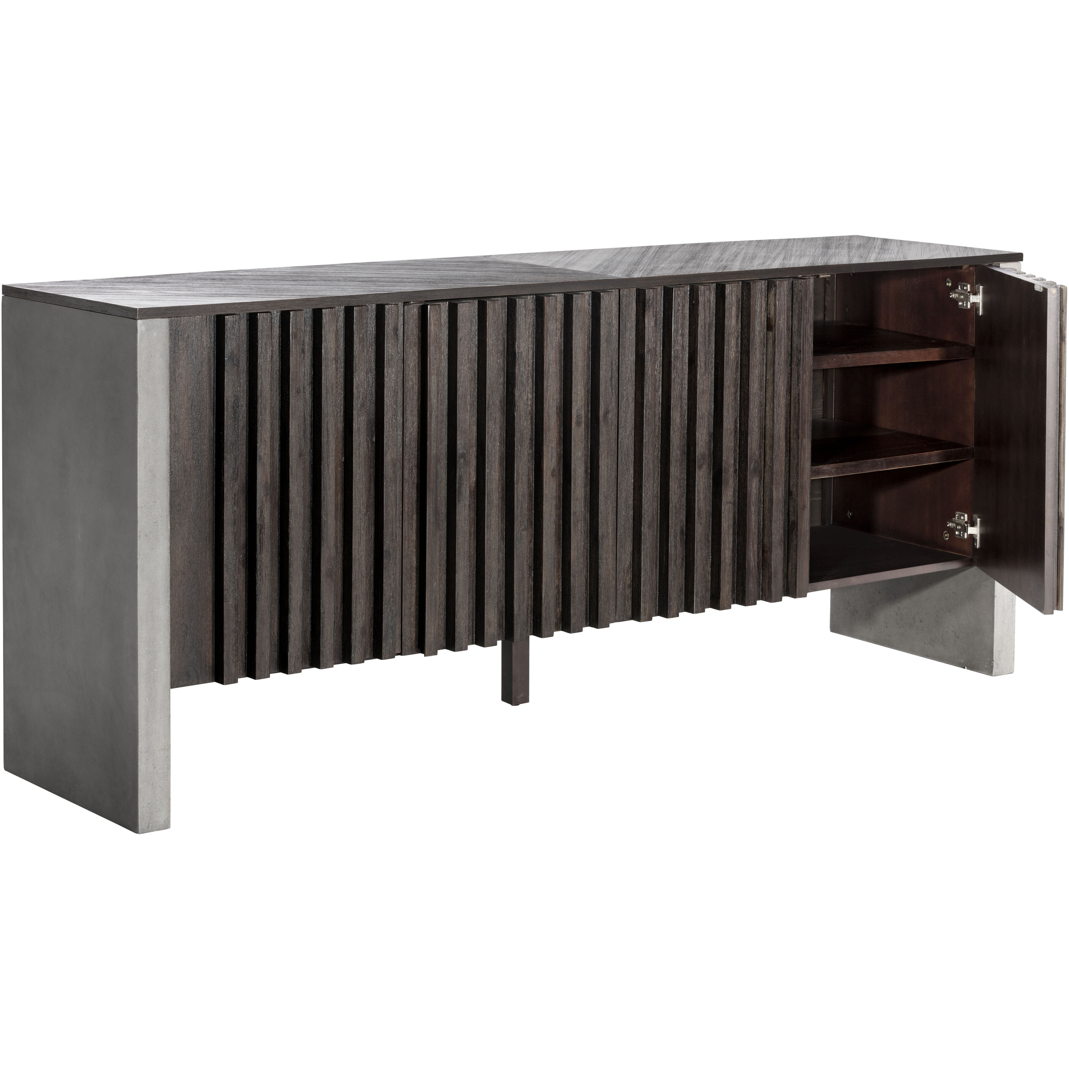 Bane 78.5 X 19 inch Brown / Grey Sideboard